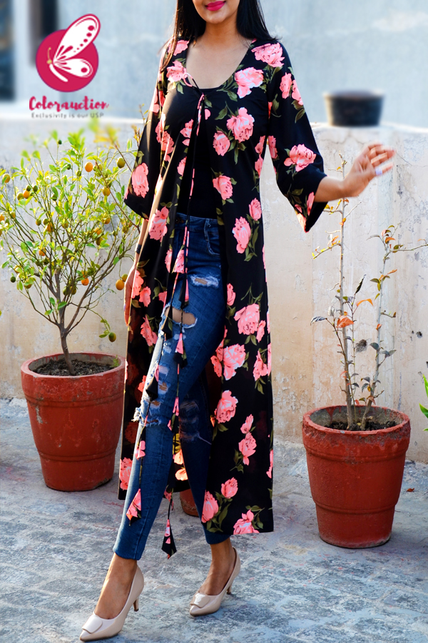 long shrug with collar